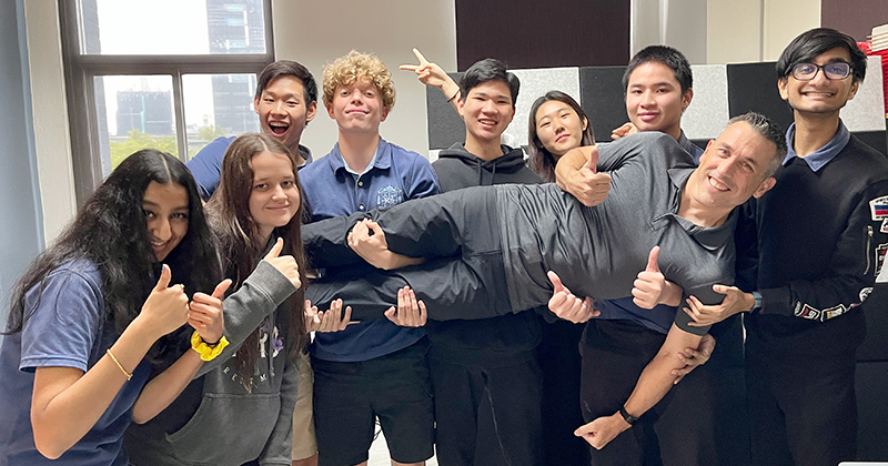 The Season 1 Students Incorporated team